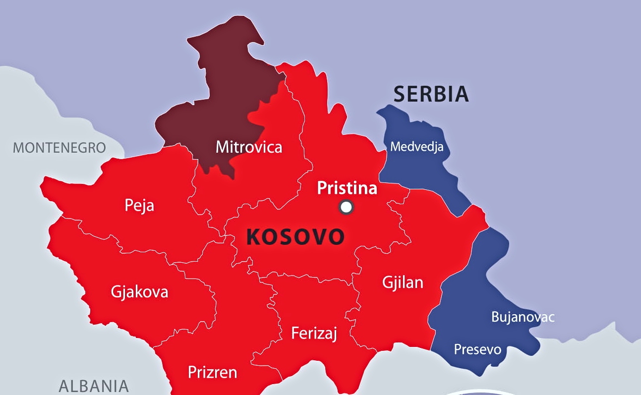 Kosovo Map 1 1 1 